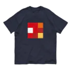 3×3 のドット絵のアンリマティス - 3×3 のドット絵 オーガニックコットンTシャツ