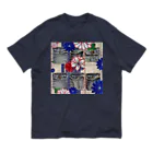 カロドッグのジーンズポケット和風 オーガニックコットンTシャツ