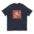 猫のきぬくんのお店のSKATER CAT Organic Cotton T-Shirt