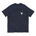 flowerrabbitのリボンうさぎ Organic Cotton T-Shirt