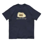 nmgmの犬と過ごす オーガニックコットンTシャツ