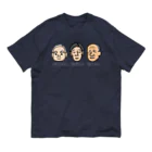 LalaHangeulのおじい３ズ オーガニックコットンTシャツ