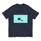 ♡BE HAPPY♡の恋する魚たち オーガニックコットンTシャツ