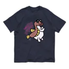 草原で走りたいの華麗なるカレイ子さん オーガニックコットンTシャツ