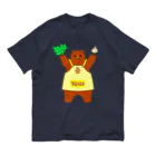 LalaHangeulの檀君神話 (단군신화)の熊さん Organic Cotton T-Shirt