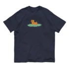 TOMOS-dogのノーフォークテリア オーガニックコットンTシャツ