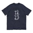 hippi▲▲▲のtogether オーガニックコットンTシャツ