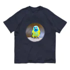 QCの邪気払い　龍体文字「ふ」付き　幸せの青い鳥　ステッカー　他 オーガニックコットンTシャツ