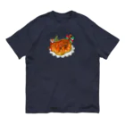 segasworksのローストチキンとトラちゃん オーガニックコットンTシャツ