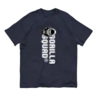 GORILLA SQUAD 公式ノベルティショップのアングリーゴリラ ロゴ縦 Organic Cotton T-Shirt