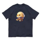 ひよこ豆★堂のひよこ豆ちゃん オーガニックコットンTシャツ