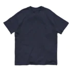 LalaHangeulの千里の道も一歩から ハングルデザイン バックプリント Organic Cotton T-Shirt