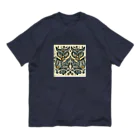 kotpopのSymmetrical Owls Organic Cotton T-Shirt