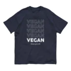 Let's go vegan!のBecause I give a **** Organic Cotton T-Shirt
