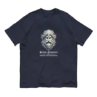 kazu_gの勇気と慈愛の守護神!(濃色用) オーガニックコットンTシャツ