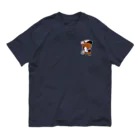 アナ５３ショップの【春・夏用】体育座りするお馬『アナ５３』verピッチャー オーガニックコットンTシャツ