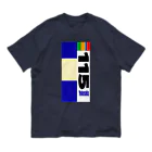 ろくもんせんの115系　電車車両　 Organic Cotton T-Shirt