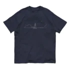 kiki25のニューホライズン(ホワイト) Organic Cotton T-Shirt