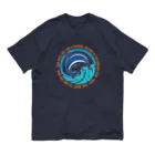 kazu_gの自由なイルカのように人生を泳ごう!心のままに Organic Cotton T-Shirt