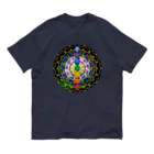 💖宇宙整体♪🌈♪こころからだチャンネル♪💖の宇宙曼荼羅ミラクルバージョン Organic Cotton T-Shirt