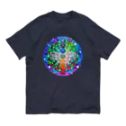 💖宇宙整体♪🌈♪こころからだチャンネル♪💖のParticles are the manifestation of light Organic Cotton T-Shirt