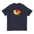 segasworksのクリームあんみつとトラちゃん Organic Cotton T-Shirt