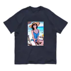 SSD-coのBeach Girl 5 Organic Cotton T-Shirt