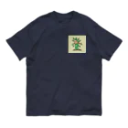 shiromeのグリーン・ラブ オーガニックコットンTシャツ