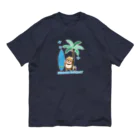 “すずめのおみせ” SUZURI店のだいきち（サマホリ） オーガニックコットンTシャツ