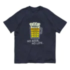 すとろべりーガムFactoryのNO BEER, NO LIFE. オーガニックコットンTシャツ