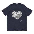 COULEUR PECOE（クルールペコ）のほやだまハート Organic Cotton T-Shirt