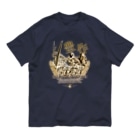 “すずめのおみせ” SUZURI店のスズメ×豊作 Organic Cotton T-Shirt