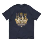 “すずめのおみせ” SUZURI店のスズメ×豊作 オーガニックコットンTシャツ