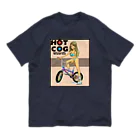 nidan-illustrationのHOT COG オーガニックコットンTシャツ