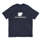 牛のTシャツ屋のnya balance オーガニックコットンTシャツ