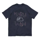 おろろやさんのHATARAKITAKUNAI オーガニックコットンTシャツ