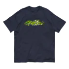 OJIKのクロアゲハイモムシ オーガニックコットンTシャツ