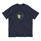 Chorob0のキウイの上にキーウィ　(濃い色用) Organic Cotton T-Shirt