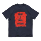 Bootleg BustersのPAINT IT YOUR COLOUR オーガニックコットンTシャツ