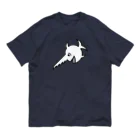 stereovisionの笑うノコギリザメ オーガニックコットンTシャツ