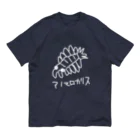 いきものや のの(本館)の白いアノマロカリス オーガニックコットンTシャツ