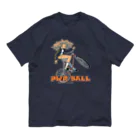 nidan-illustrationの"PWR BALL" オーガニックコットンTシャツ