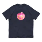 LalaHangeulのはんぐるde林檎　~キュートバージョン~ Organic Cotton T-Shirt