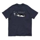 イラスト MONYAAT のキングサーモンへB Organic Cotton T-Shirt