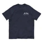 ハワイスタイルクラブの〔Back Print〕 Palm tree オーガニックコットンTシャツ