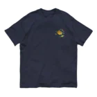 めろんぽっぷのお店だよの泳いできたよ、ニホンイシガメ （バックプリント） Organic Cotton T-Shirt