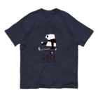 キッチュのスポーツパンダ　ゴルフ Organic Cotton T-Shirt