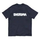 mastertape™のDystopia (Bubble Logo) オーガニックコットンTシャツ