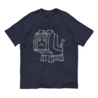 ORIENTAL TECHNOLOGYのベクター犬 オーガニックコットンTシャツ