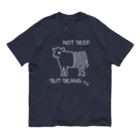 床山すずりのNOT BEEF, BUT BEANS オーガニックコットンTシャツ